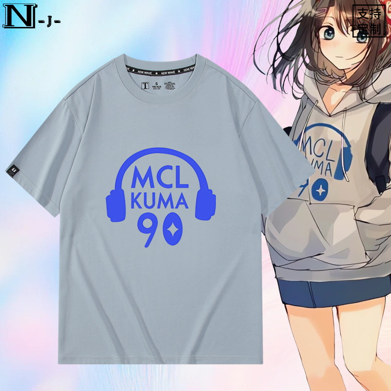 休闲宽松纯棉情侣短袖