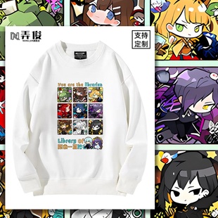 废墟图书馆周边罗兰 脑叶公司宽松秋冬男女上衣服保暖百搭上衣服