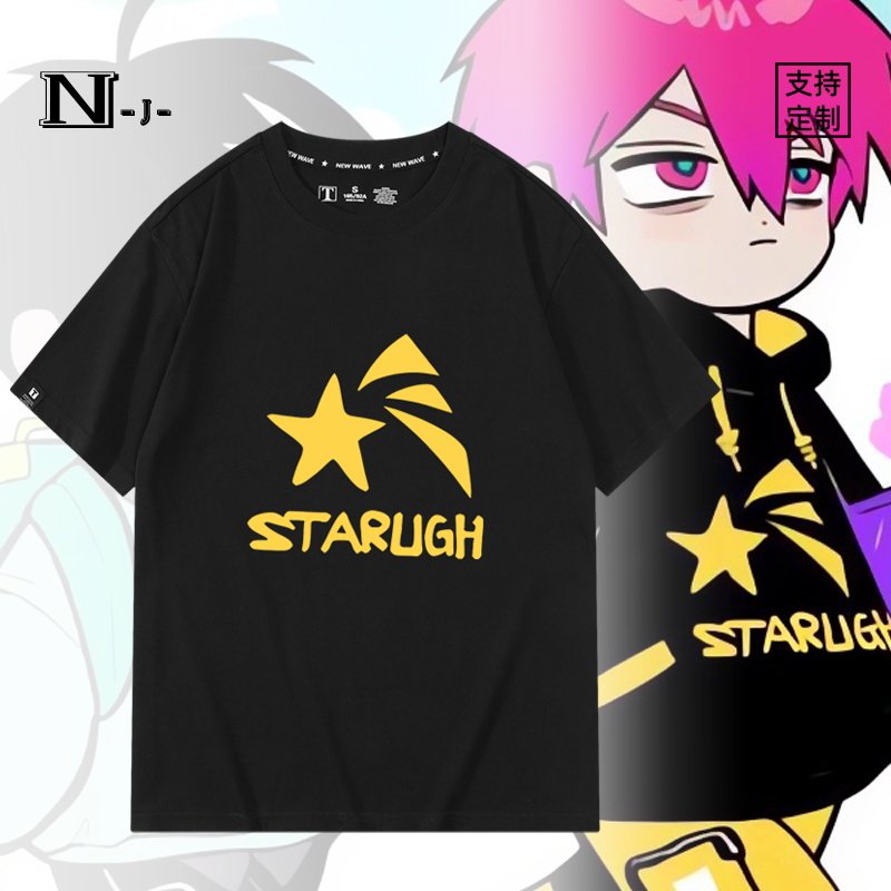 休闲宽松纯棉情侣短袖