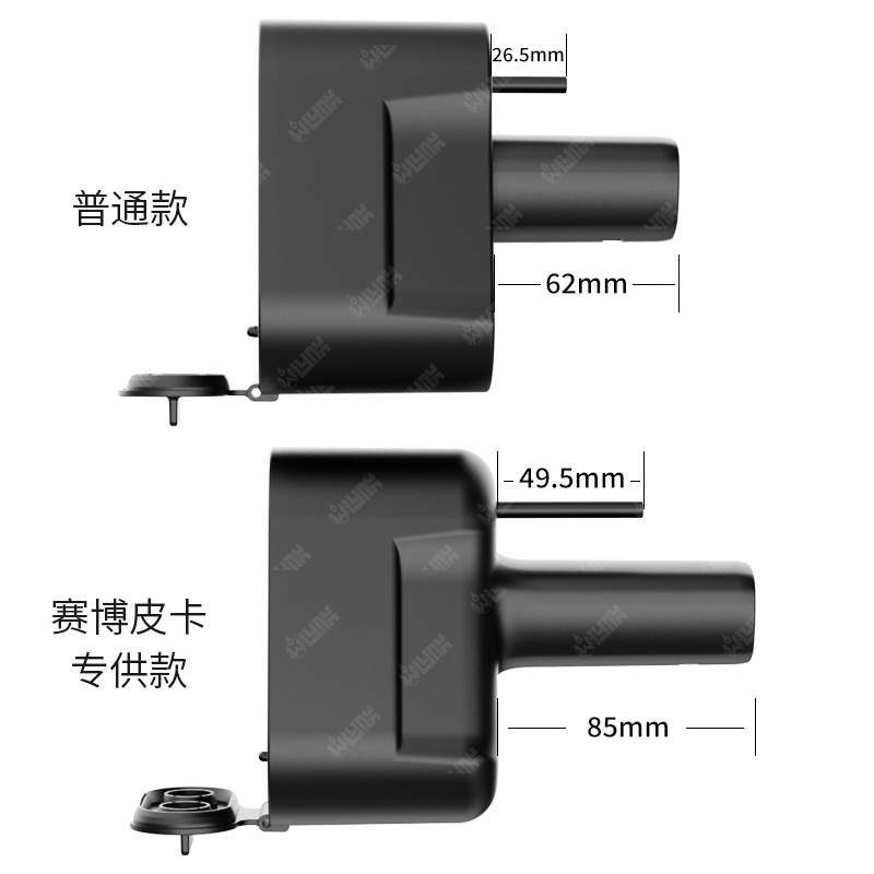 CCS1 to cybertruck转接头赛博皮卡转换头Cybertruck adapter