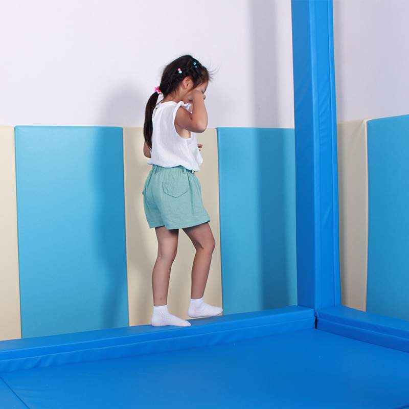 幼儿园秋千室内儿童悬挂铁架体能训练器材吊缆立体架感统训练器材