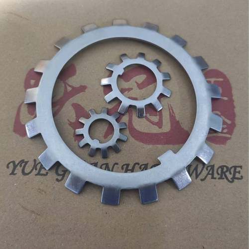 304不锈钢DIN5406M180M190M200圆螺母防松垫片多齿垫圈MB