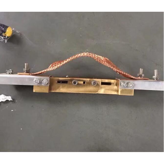 钢体滑线伸缩温度补偿装置1200A滑触线膨胀段伸缩节