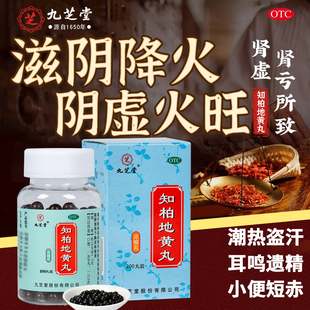 滋阴补肾降火阴虚火旺内热耳鸣盗汗耳鸣咽干中药九芝堂知柏地黄丸