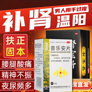 保列通普乐安片非肾宝片男士腰膝酸软尿不尽调理身体补肾固精强肾