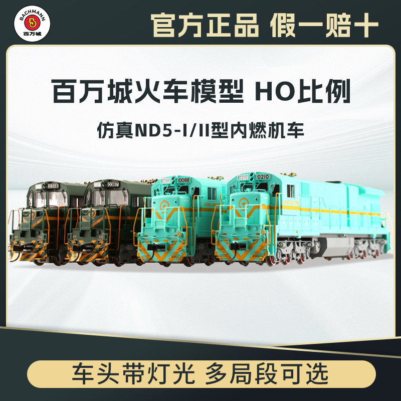 百万城仿真ND-5型内燃机车模型图片