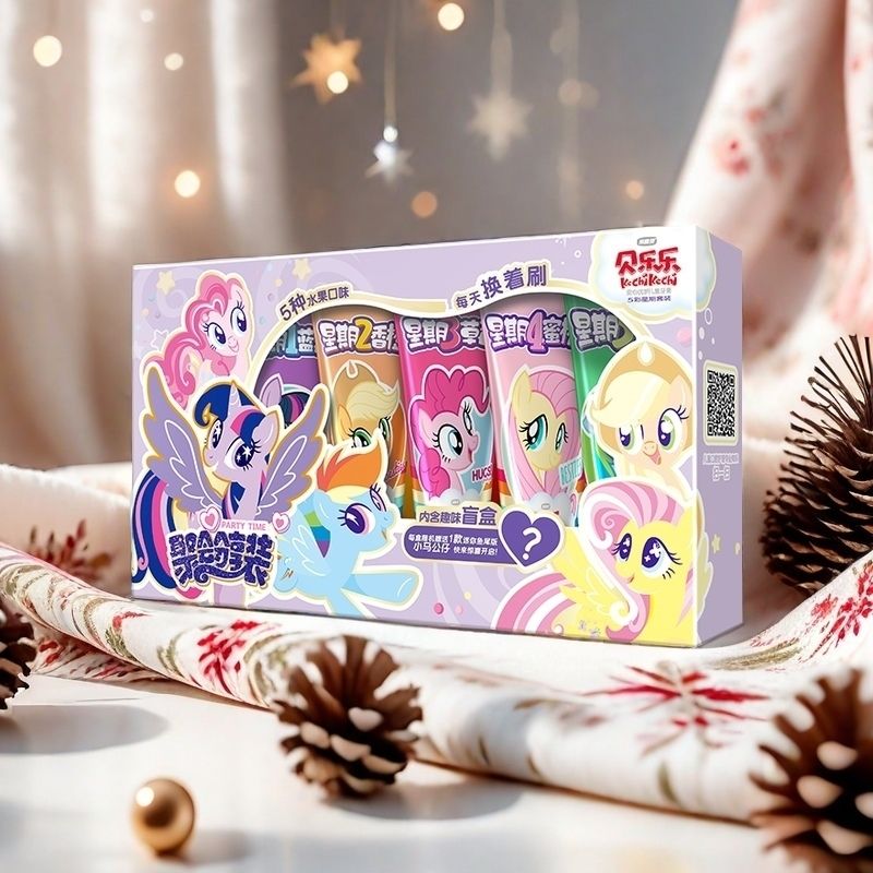 冷酸灵儿童牙膏五彩星期2-12岁