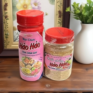 cham 越南進口好好辣椒鹽蝦鹽水果鹽muoi haohao調(diào)味料調(diào)味品120g