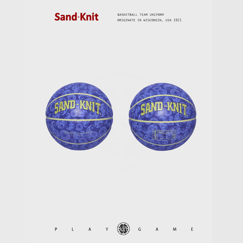 Sandknit森耐特限量款数码印定制7号篮球成人专业室内外PU七号球