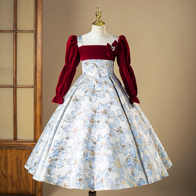 女童晚礼服法式高级感轻奢