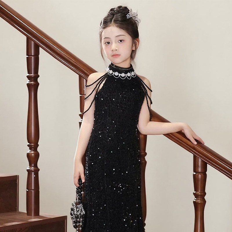 女童高端鱼尾裙礼服公主裙图片