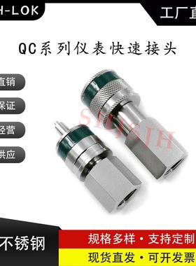 互通世伟洛克Swagelok316不锈钢仪表内螺NPT公头SS-QC4-D-4PFK3
