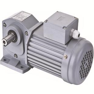 格瓦准双曲面直交轴减速机25W~4KW 蛋品装盘流水线 直角减速马达