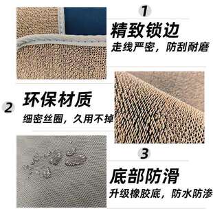 专用于格瑞维亚中排地毯混动塞纳二排脚垫商务车地板改装配件专用