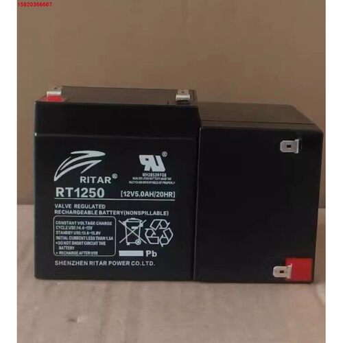 RITAR蓄电池RT1270 RT1272 RT12120H瑞达电梯平层应急电源12V9AH