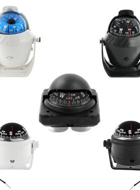 LC-550越野车房车用多功能带支架车载指南针游艇渔船用黑白色指南