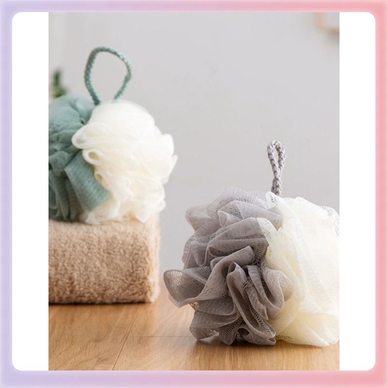 3YK家用大号洗浴球泡澡球沐浴用品 儿童泡泡浴起泡球花洗澡巾搓澡