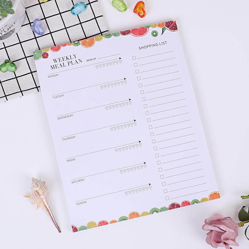 亚马逊简约磁吸式可撕办公待办事项周计划本工作备忘录桌面便签本