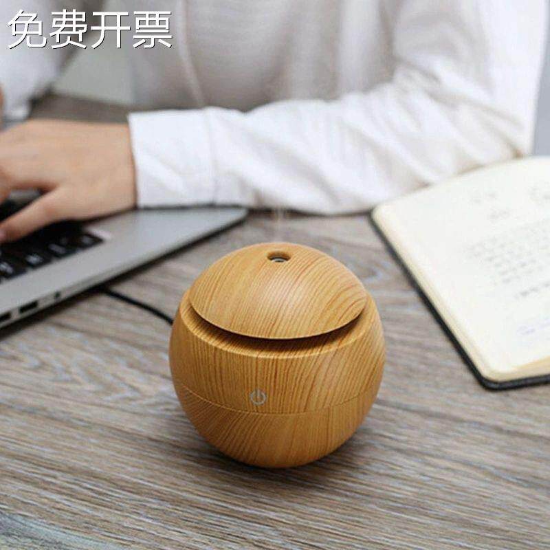 蘑菇花瓶加湿器usb迷你小型家用办公室卧室空气补水静音宿舍桌面