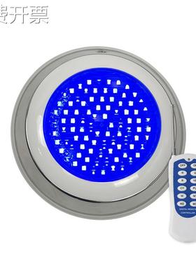 IP68防水LED游泳池灯RGB 6w 12w 15w不锈钢壁挂式水下灯