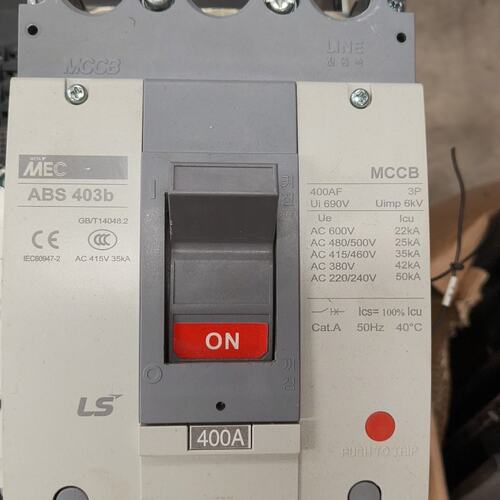 议价LS MEC ABS 403b塑壳断路器 3P 400A