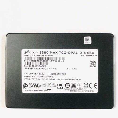 议价5300 MAX 3.84T TCG-OPAL SATA