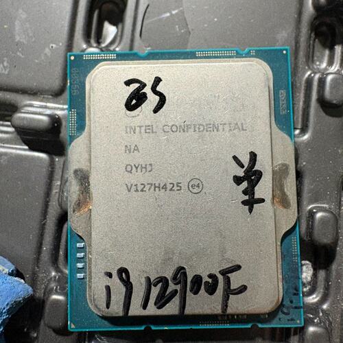 议价i9 12900F 单通道 ES 正显 QYHJ 16核24