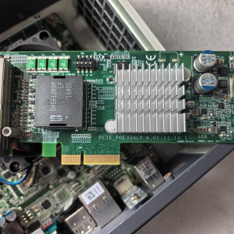 议价poe供电4口网卡PCIE_POE334LP，无档板