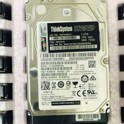 议价00YK016 1.2T SAS 10K 12Gb企业级