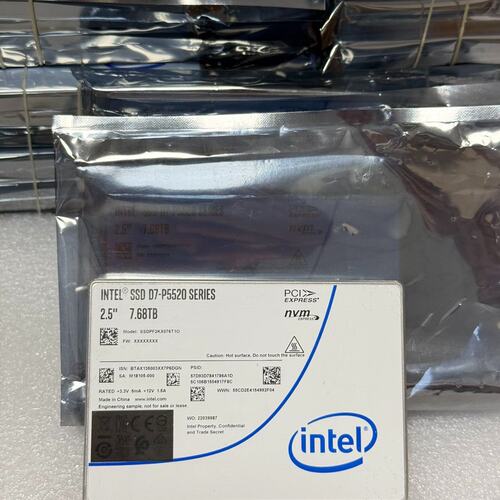 议价D7-P5520 7.68TB企业级固态硬