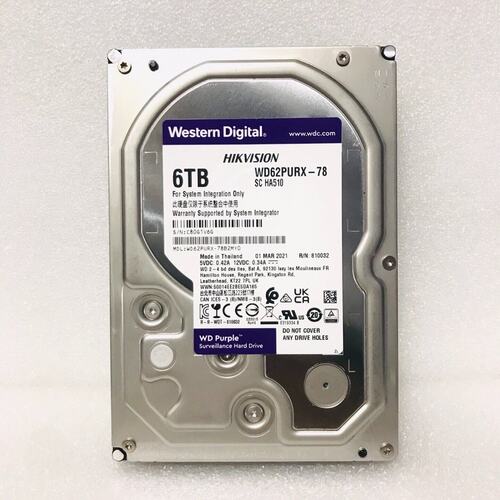 议价WD数据WD62PURX-78海康， 企业