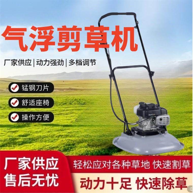 斜坡割草机水面气浮式草坪机汽油剪草机高草修剪机手推式草坪车