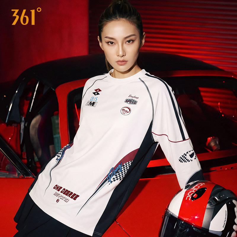 361&deg;官方正品骑行服机车服两用宽松骑行上衣26新款时尚加厚长袖