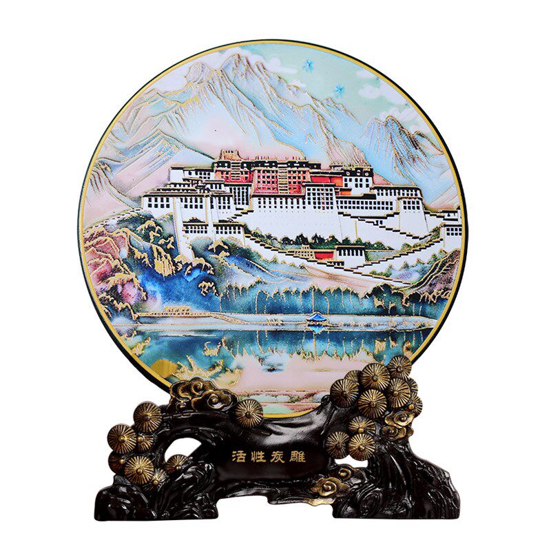 布达拉宫摆件西藏文创景点旅游纪念品K民族特色装饰品伴手礼品