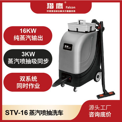 猎鹰STV-16智能变频蒸汽洗车机汽修内饰汽车美容发动机整车精洗
