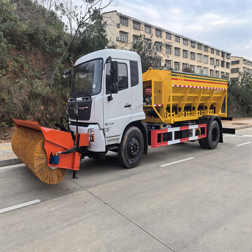 车载式6方融雪撒布机 冬季除雪设备 高速公路3方4方融雪撒布机