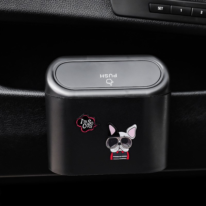 车载垃圾桶可折叠汽车内用垃圾袋车挂式前排收纳箱置物桶车上用品