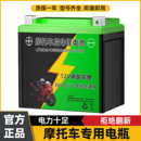 摩托车电瓶12v通用春风贝纳利哈雷宝马125踏板豪爵铃木三轮锂电池