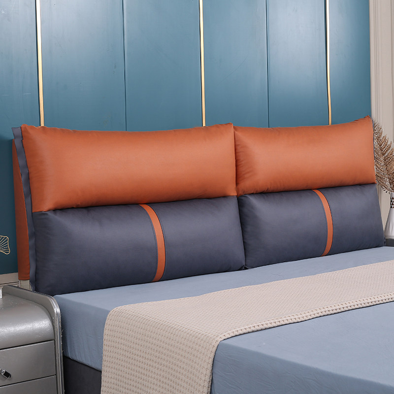 床头靠垫软包床头板双人大靠背垫床头罩榻榻米现代简约自粘可拆洗,居家布艺,床头靠垫,淘宝优惠券,粉丝福利购,淘宝优惠卷