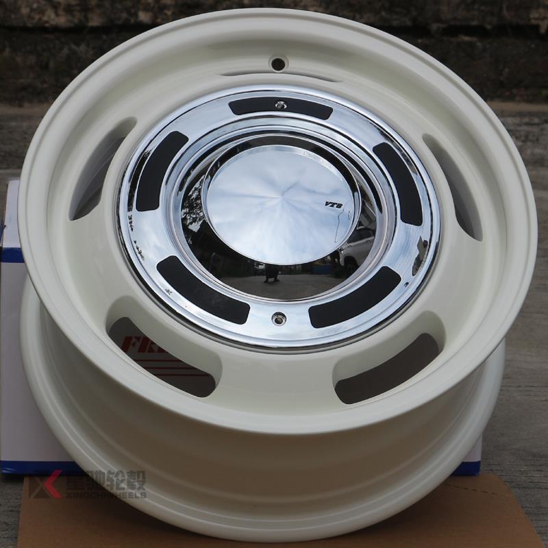 吉姆尼15寸复古轮毂JIMNY专用改装铝合金材质铸造工艺参数优秀