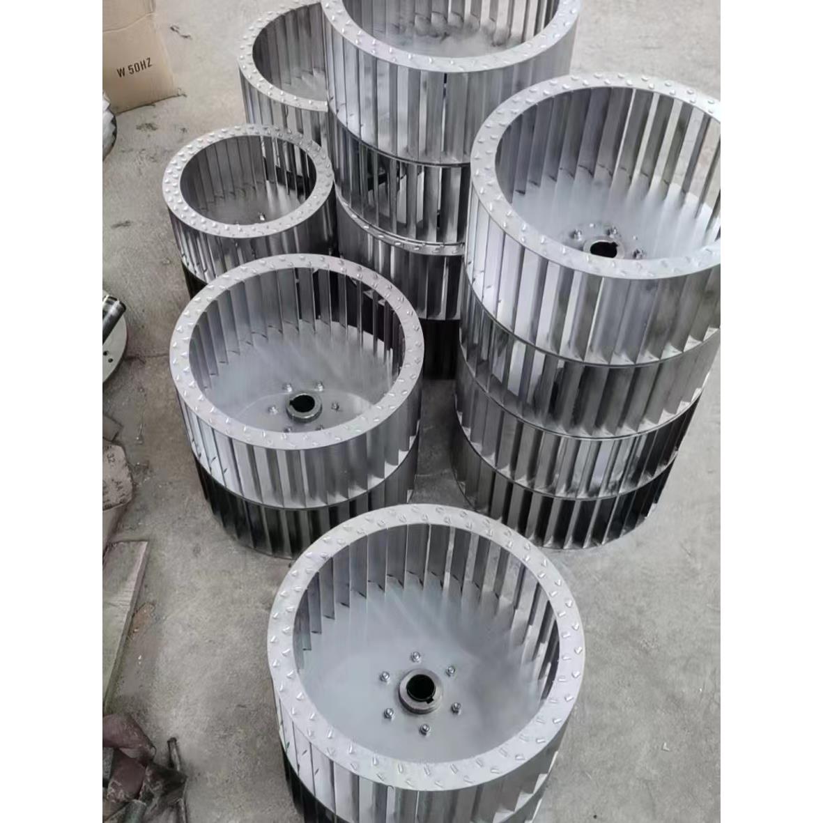 304不锈钢离心风机叶轮烤箱插片风轮CF/DF蜗牛风机涡轮燃烧机风叶