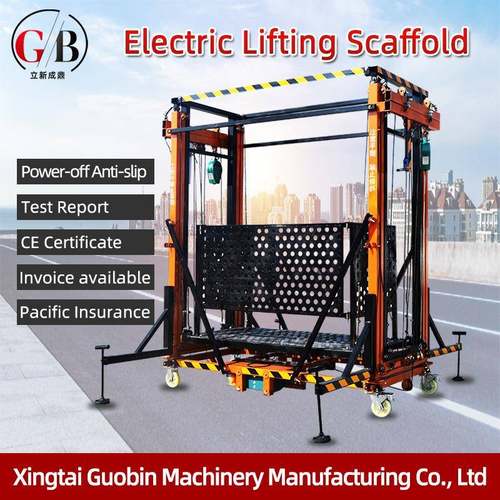 NewelectricliftingscaffoldRemotecontrolclimbingplatfo