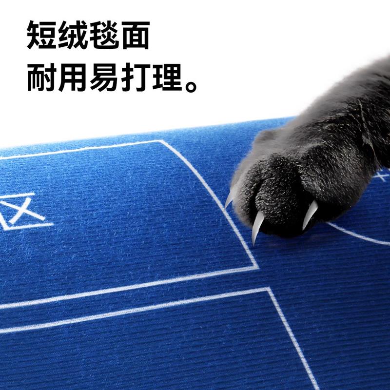 掼蛋专用桌布扑克牌矽胶防滑加厚手搓无声消音麻将桌垫方形比赛