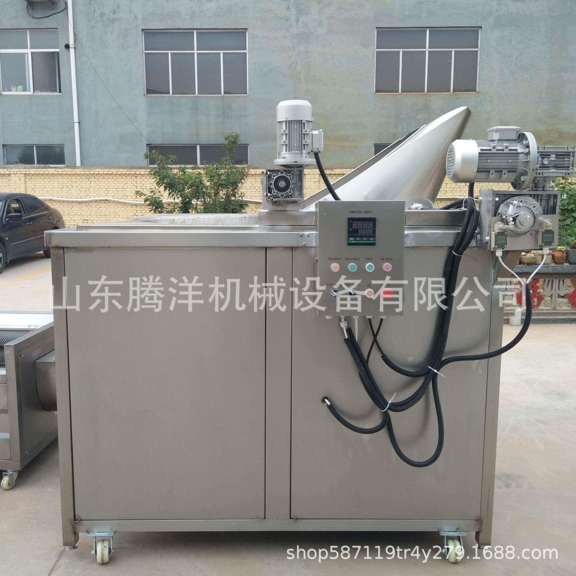 预制菜加工设备全自动肉丸鸡翅鸭脖炸鸡商用油炸锅