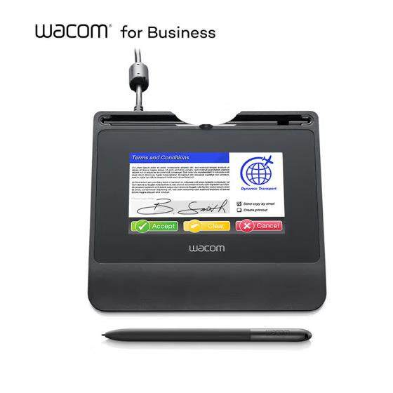 Wacom STU-540 和冠 电子签批屏 签批手写板 签名 原笔迹保存签名