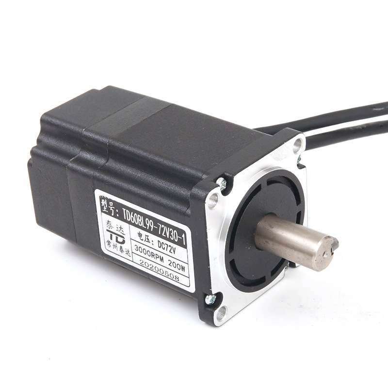 60/80/86/90无刷直流电机24V48V310v大扭矩/1500/3000转100w-2kw