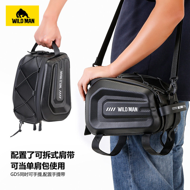 山地自行车后货架包代驾电动折叠车包后座架尾包EVA硬壳骑行驮包