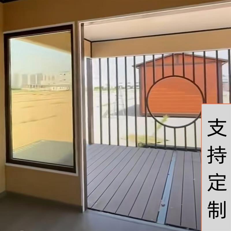 岳阳定制集装箱移动房阳光办公室宿舍 高端轻钢别墅集成房屋 景区