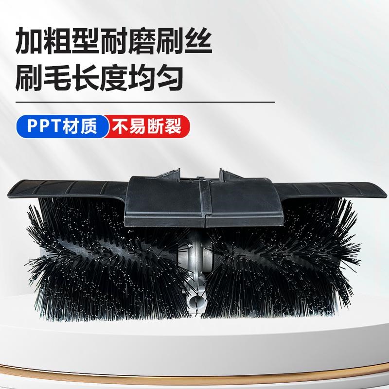 割草机改装扫灰机头扫雪清理落叶割草机通用配件道路清扫