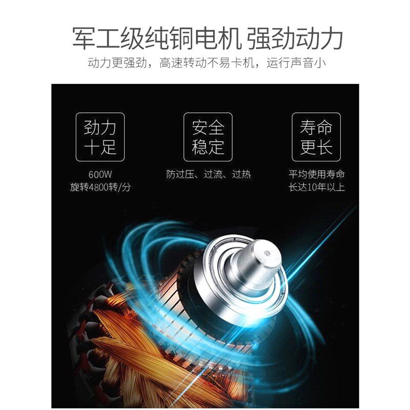 现货代发厨房食物垃圾处理器家用静音不堵水槽厨余粉碎垃圾处理机
